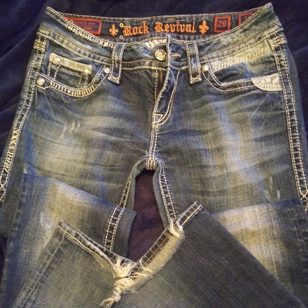 Rock revival jeans
